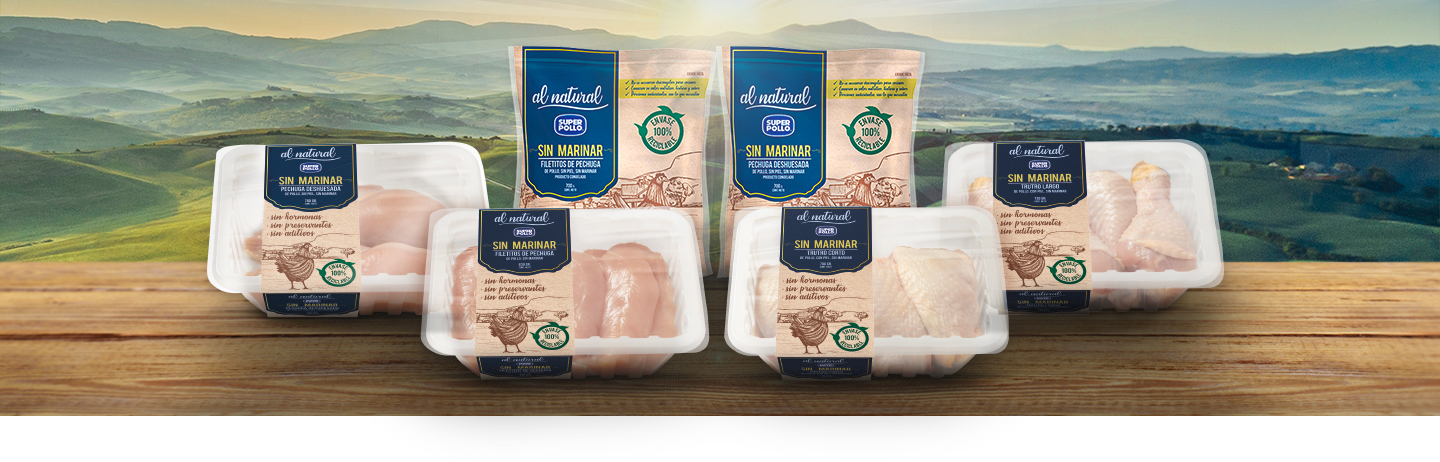 productos al natural super pollo