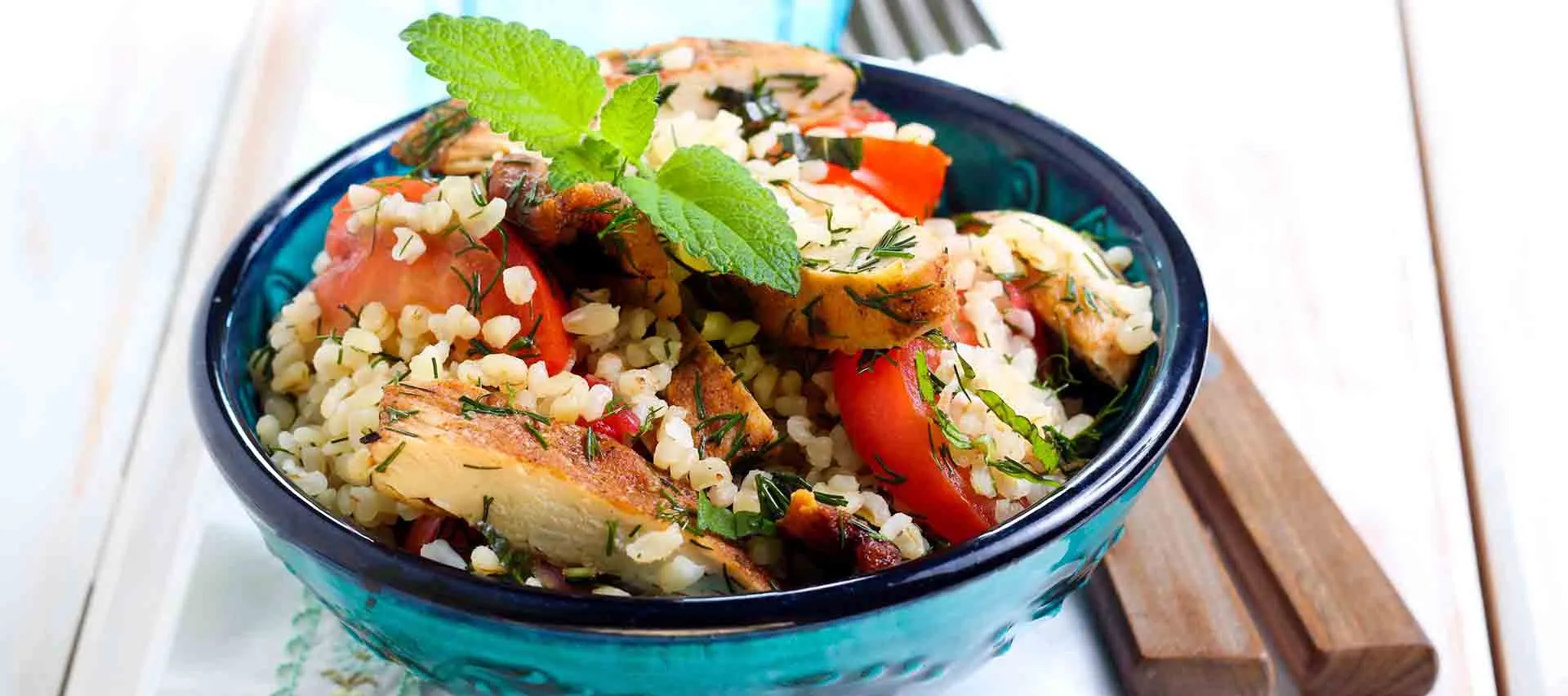 Cuscús de pollo con verduras