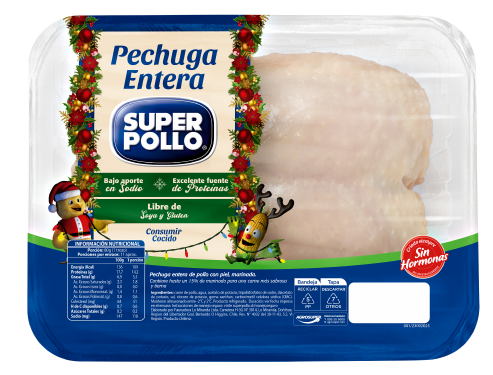 pechuga entera super pollo