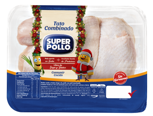 tuto combinado en trozados marinados super pollo