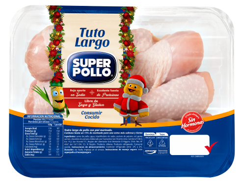 tuto largo en trozados marinados super pollo