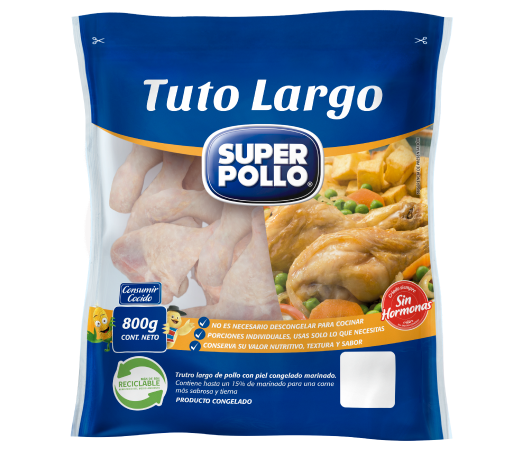 tuto largo super pollo