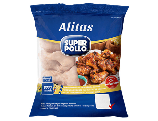 alitas super pollo