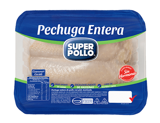 pechuga entera super pollo