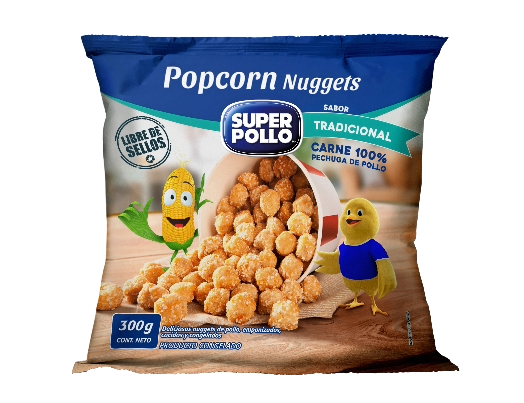 Popcorn Nuggets sabor tradicional