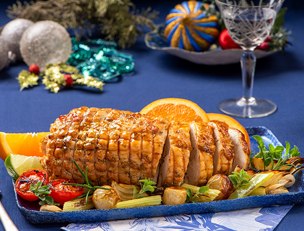 Pechuga Navideña Agridulce