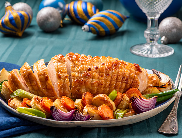 Pechuga Navideña Asada