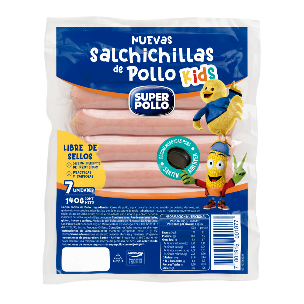 Salchichillas de Pollo