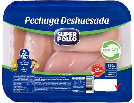 pechuga deshuesada super pollo