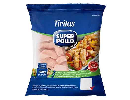 Tiritas de Pechuga
