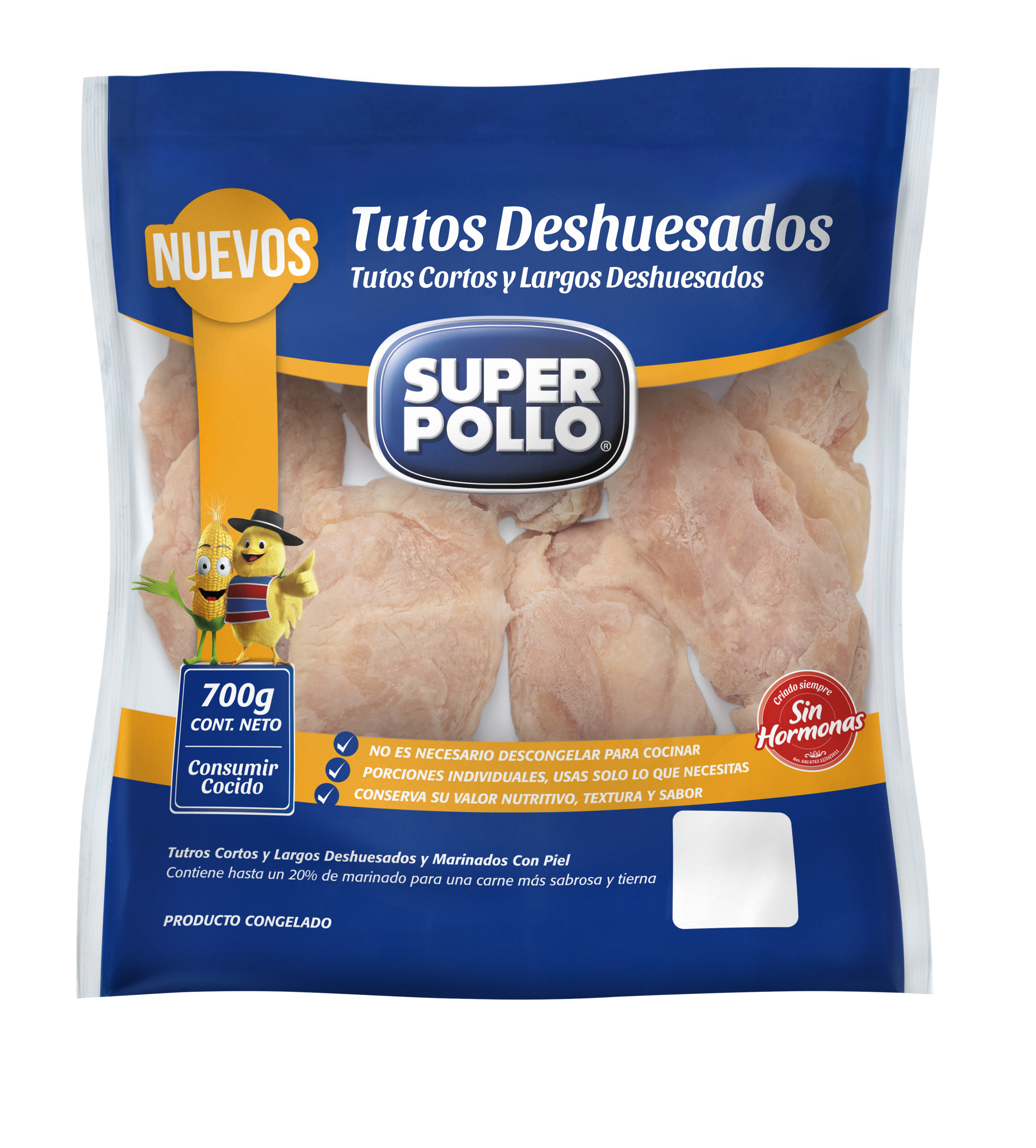 Tutos deshuesados