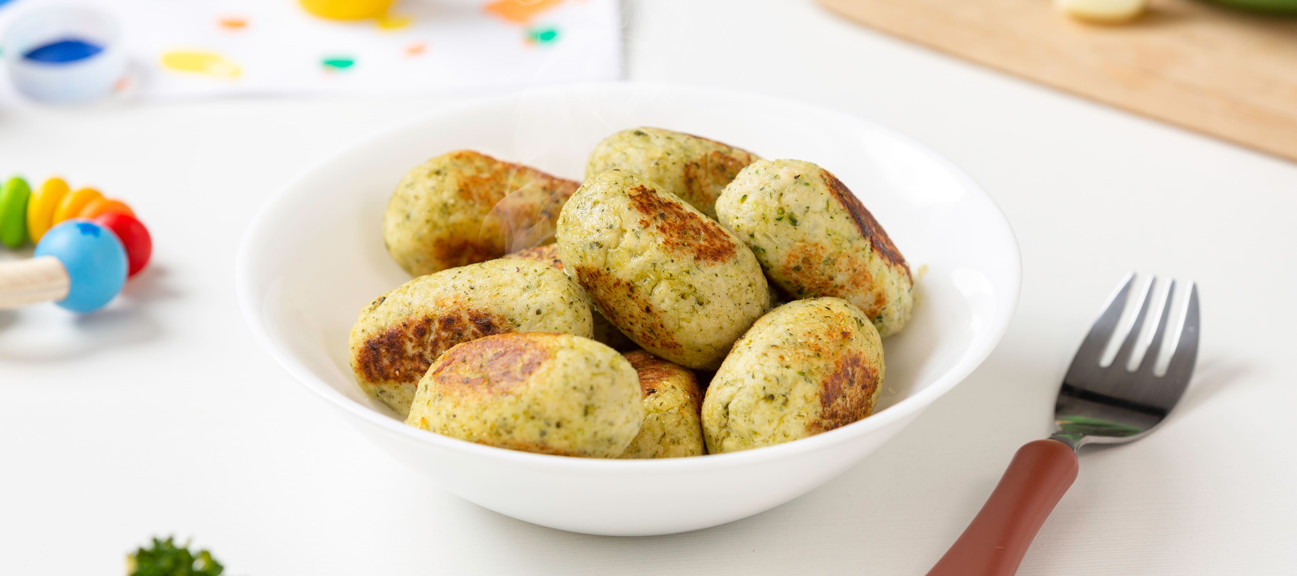 Receta de Croquetas de pollo y brócoli Super Pollo