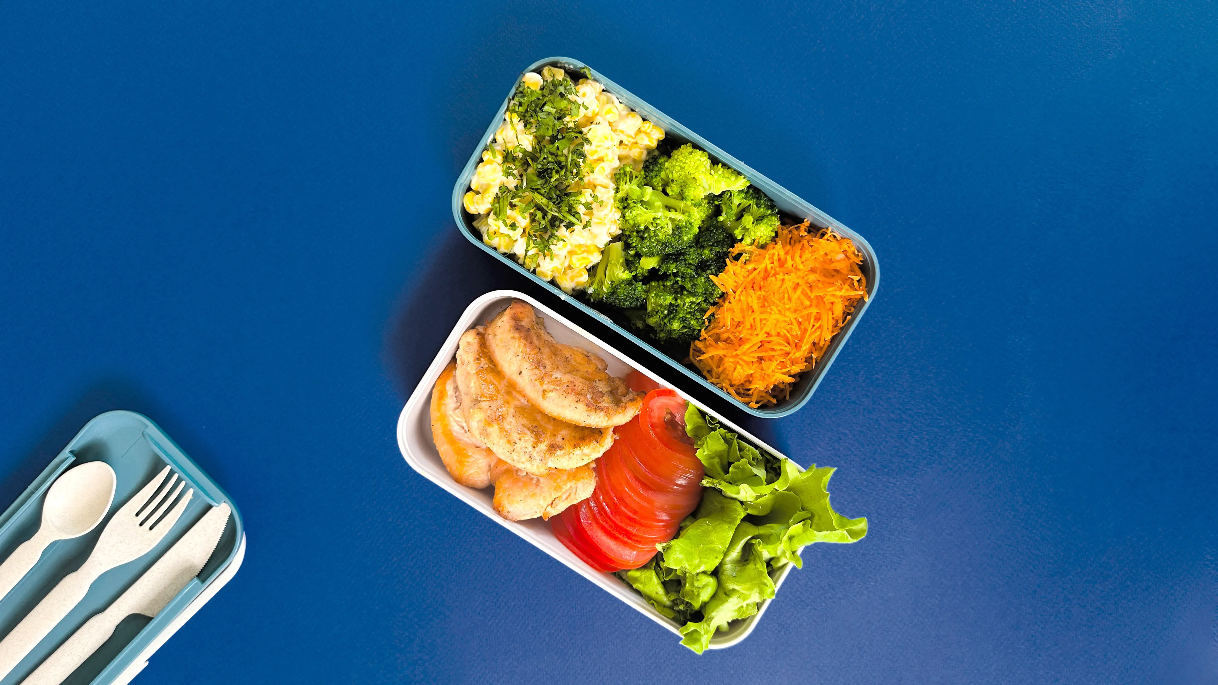 Ensalada de pollo to-go