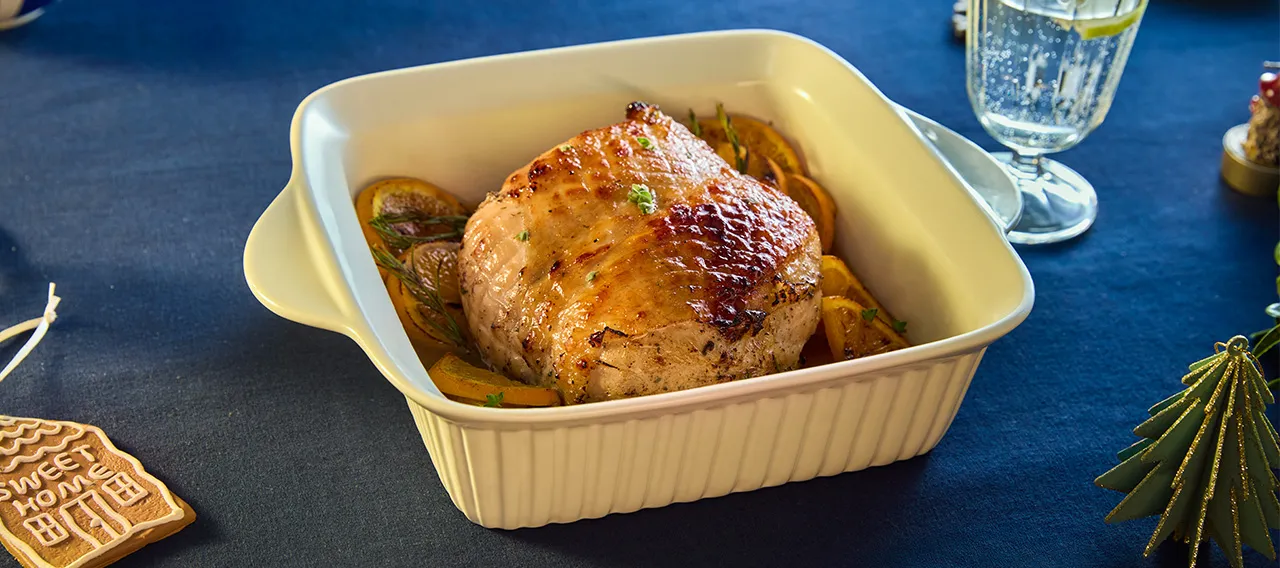 Pechuga Navideña Agridulce