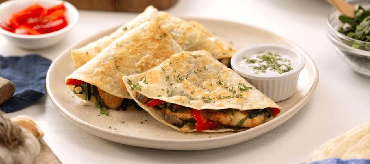 Quesadillas de pollo Super Pollo