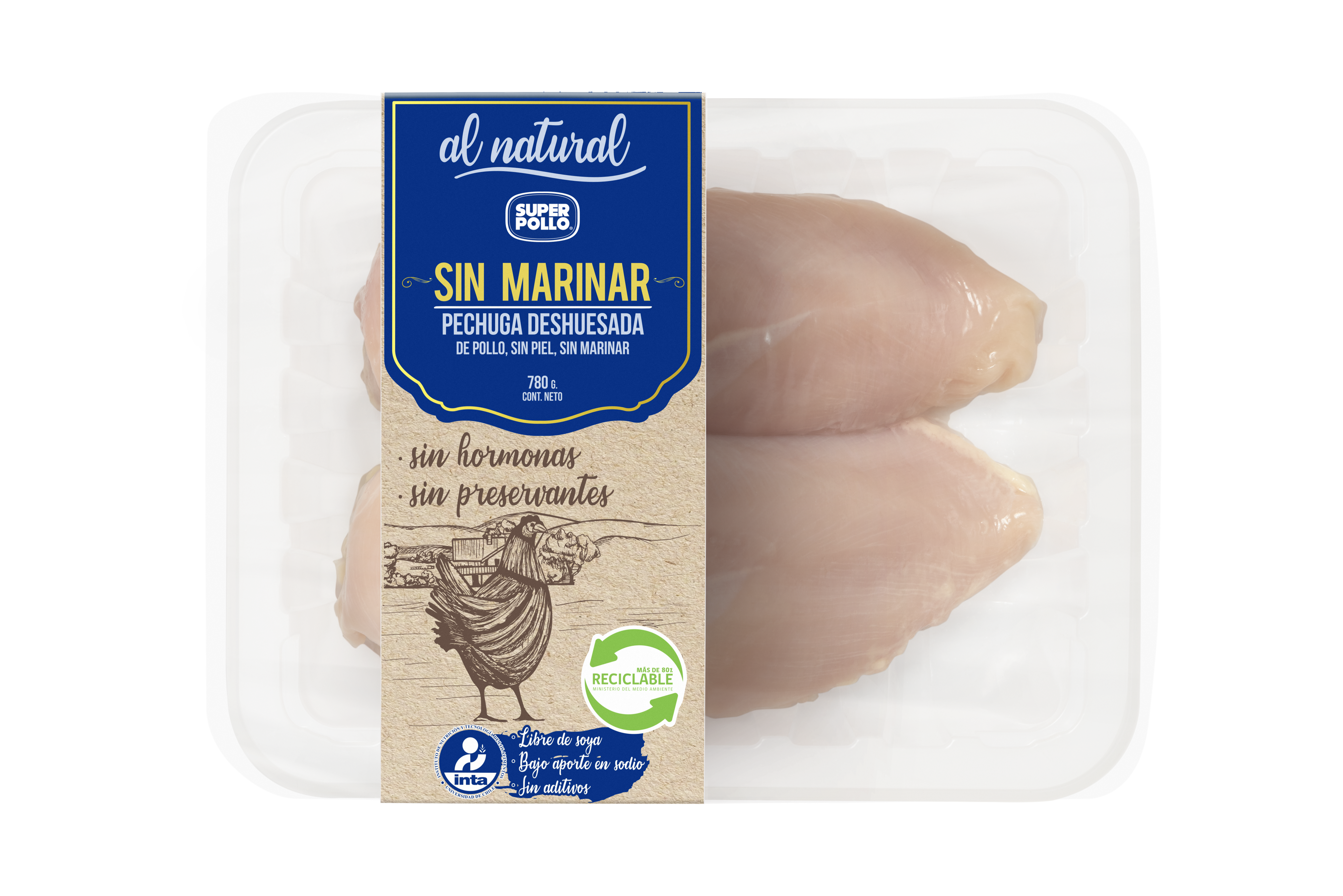 nuevo envase productos al natural super pollo